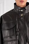 Куртка кожаная Balmain - Страна производитель: Франция. Уход: специализированная чистка - фото 4