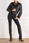 Leather jacket Balmain - Country of manufacture: Italy. Care: specialized cleaning - photo 2