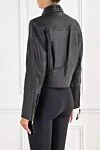 Leather jacket Balmain - Country of manufacture: Italy. Care: specialized cleaning - photo 4