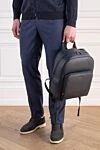 Backpack Kiton - Country of manufacture: Italy. Care: specialized cleaning - photo 2