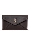 Saint Laurent Клатч - Країна виробник: Італія. Догляд: спеціалізоване чищення - фото 1