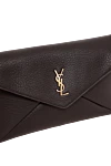 Клатч Saint Laurent - Країна виробник: Італія. Догляд: спеціалізоване чищення - фото 4