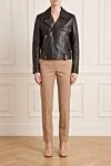 Saint Laurent Leather jacket - Country of manufacture: Italy. Care: specialized cleaning - photo 1