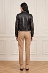 Leather jacket Saint Laurent - Country of manufacture: Italy. Care: specialized cleaning - photo 2