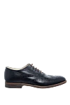 Canali Men's shoes made of black leather - Perforation. 100% leather. Lace-up. Interior: Leather. Insole: Leather. Heel height: 2.5cm. Outsole: Other materials. Country of manufacture: Italy. Care: specialized cleaning - photo 1