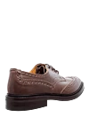Туфли мужские из кожи коричневые Tricker`s - Перфорация. 100% кожа. Шнуровка. Внутренняя отделка: кожа. Стелька: Кожа. Высота каблука: 2,5см. Другие материалы. Страна производитель: Англия. Уход: специализированная чистка - фото 4