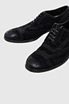 Dolce & Gabbana Туфли мужские из кожи черные - Перфорация. 100% кожа. Шнуровка. Внутренняя отделка: Кожа . Стелька: Кожа. Высота каблука: 2см. Другие материалы. Страна производитель: Италия. Уход: специализированная чистка - фото 5