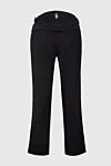 Sports pants for men made of polyamide and elastane black Moncler - 86% polyamide, 14% elastane. Closure: Zipper. Two side pockets, two back pockets. Country of manufacture: Italy. Care: specialized cleaning - photo 6