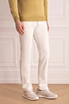 Dolce & Gabbana White cotton jeans for men - 100% cotton. Closure: button, zipper. waist pocket with flap, two front side pockets, two back pockets with button flaps.. Country of manufacture: Italy. Care: specialized cleaning - photo 3