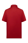 Cotton long sleeve polo red for men Brioni - Long sleeve. 100% cotton. Buttons. Country of manufacture: Italy. Care: specialized cleaning - photo 6