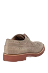 Туфли мужские из кожи коричневые Tricker`s - Перфорация. 100% кожа. Шнуровка. Внутренняя отделка: кожа. Стелька: Кожа. Высота каблука: 2,5см. Другие материалы. Страна производитель: Англия. Уход: специализированная чистка - фото 4