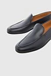 Bontoni Лоферы из кожи серые мужские - прошивка. 100% кожа. кожа. Стелька: кожа. Высота подошвы: высота каблука 2 см. Страна производитель: Италия. Уход: специализированная чистка - фото 5