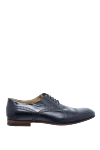 Gucci Men's shoes made of black leather - Perforation. 100% leather. Lace. Interior finish: Leather. Insole: Leather. Heel height: 2 cm. Leather. Country of manufacture: Italy. Care: specialized cleaning - photo 1