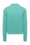 Green cotton jumper for men Drumohr - 100% cotton. Country of manufacture: Italy. Care: specialized cleaning - photo 6