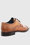 Brown leather shoes for men Branchini - Perforation. 100% leather. Lace-up. Interior: Leather. Insole: Leather. Heel height: 2.5cm. Outsole: Other materials. Country of manufacture: Italy. Care: specialized cleaning - photo 4