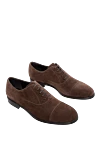 Dolce & Gabbana Туфли мужские из замши коричневые - 100% замша. Шнуровка. Внутренняя отделка: Кожа . Стелька: Кожа. Высота каблука: 2,5см. Другие материалы. Страна производитель: Италия. Уход: специализированная чистка - фото 3