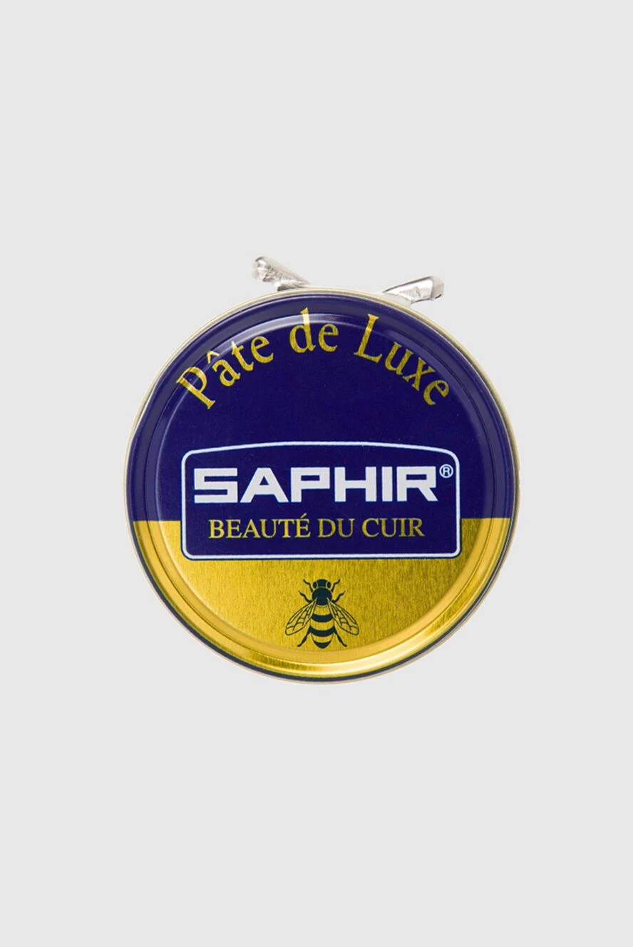 Saphir Паста для гладкой кожи бесцветная - Объем: 50 мл. Страна производитель: Италия. Уход: специализированная чистка - фото 1