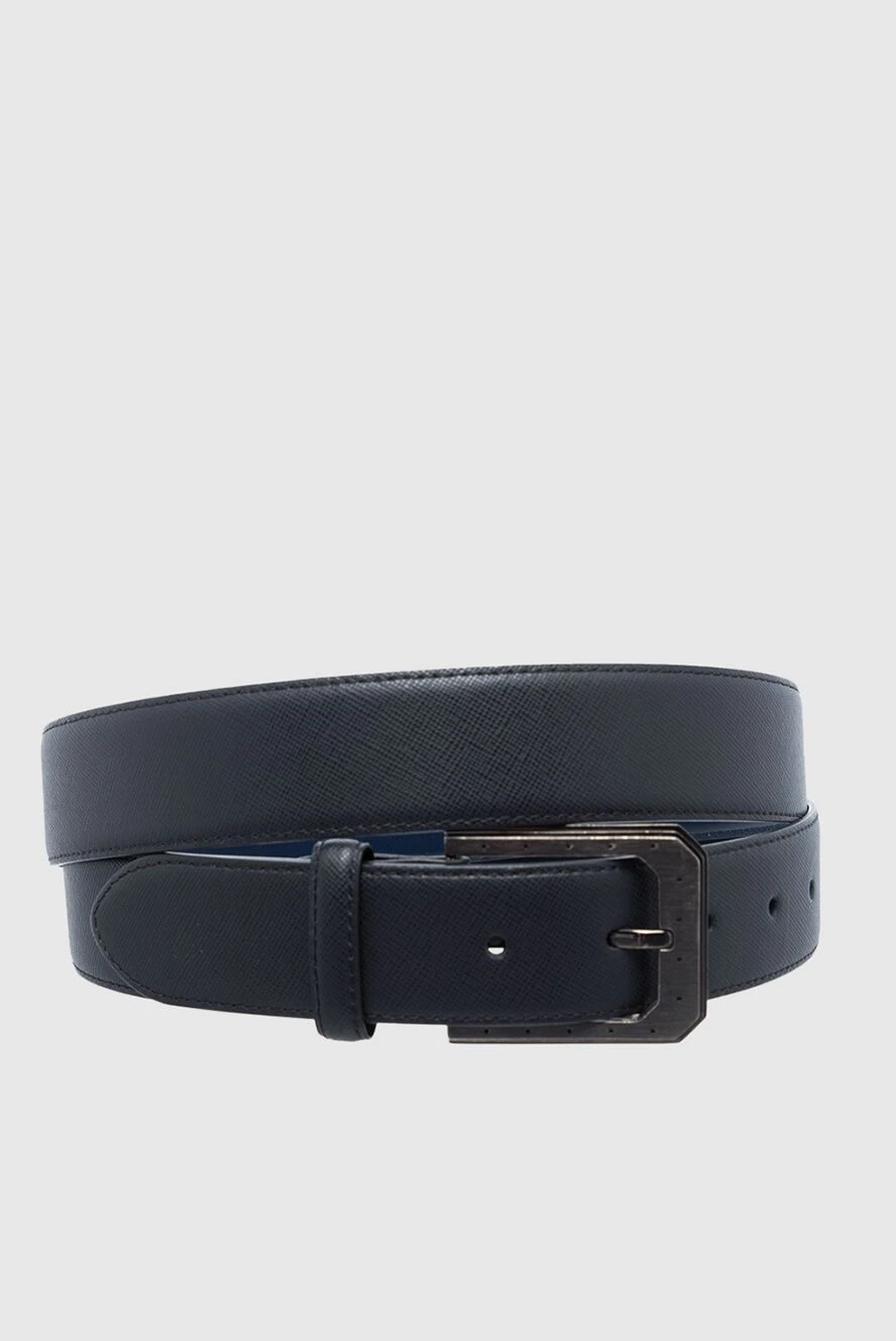 Dunhill black leather belt for men 137692 Men belts and braces Domino Online Store Ukraine