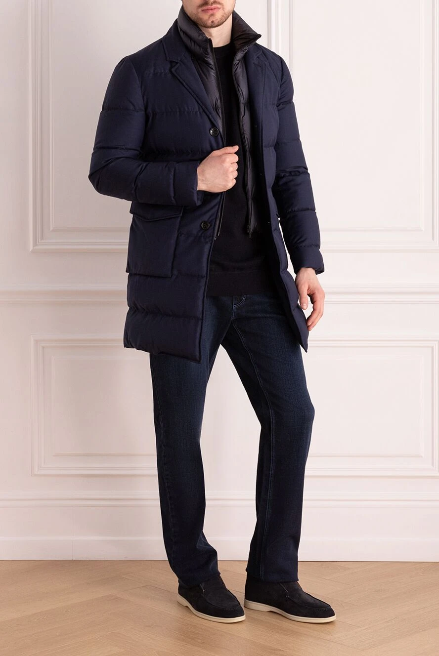 Mens down overcoat best sale