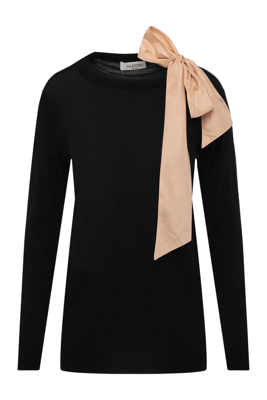 Valentino black wool jumper for women 150197 Women jumper Domino Online Store Ukraine