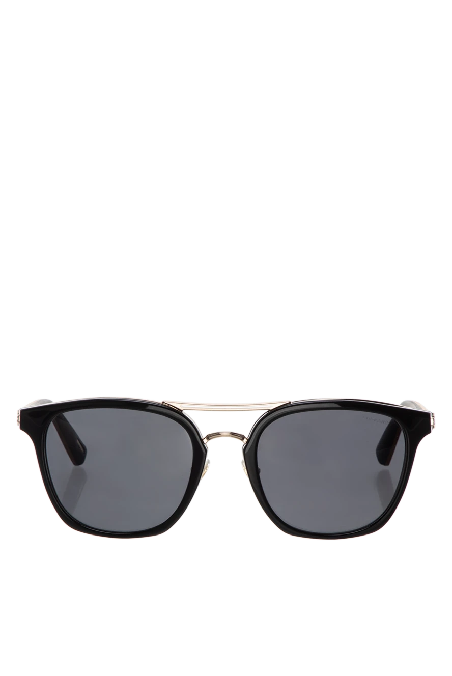 Chopard Black men's metal and plastic sunglasses for sun protection - logo on the lens. UV protection, scratch protection, case included. plastic, metal. Country of manufacture: Italy. Care: specialized cleaning - photo 1