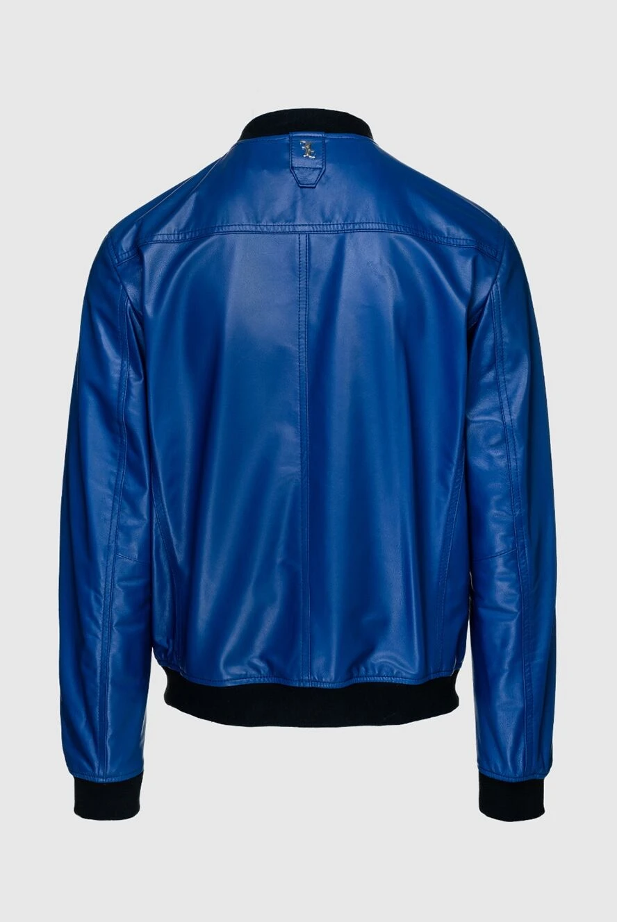 ジャケット GOLDEN  DARK BLUE WOOL BLEND BOMBER JACKET Golden Goose - Dark Blue Wool Bomber Jacket