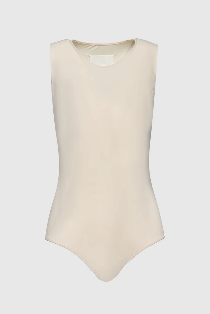 Maison Margiela Body made of polyamide and elastane beige for women - 73% polyamide, 27% elastane. buttons. Country of manufacture: Italy. Care: specialized cleaning - photo 1