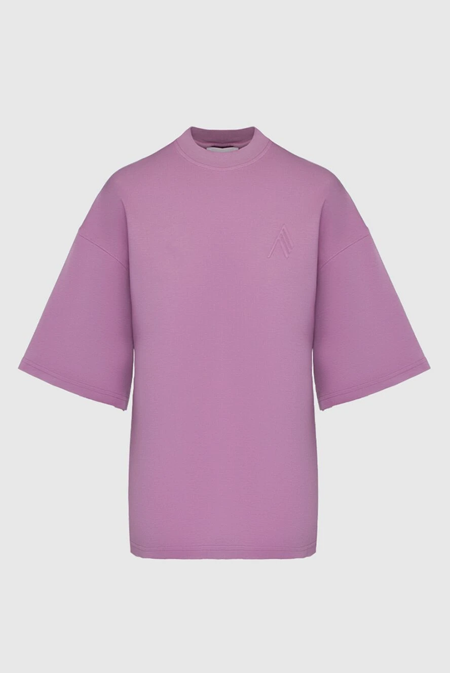 The Attico Sweatshirt made of cotton and lycra purple for women - 95% cotton, 5% lycra. Country of manufacture: Italy. Care: specialized cleaning - photo 1