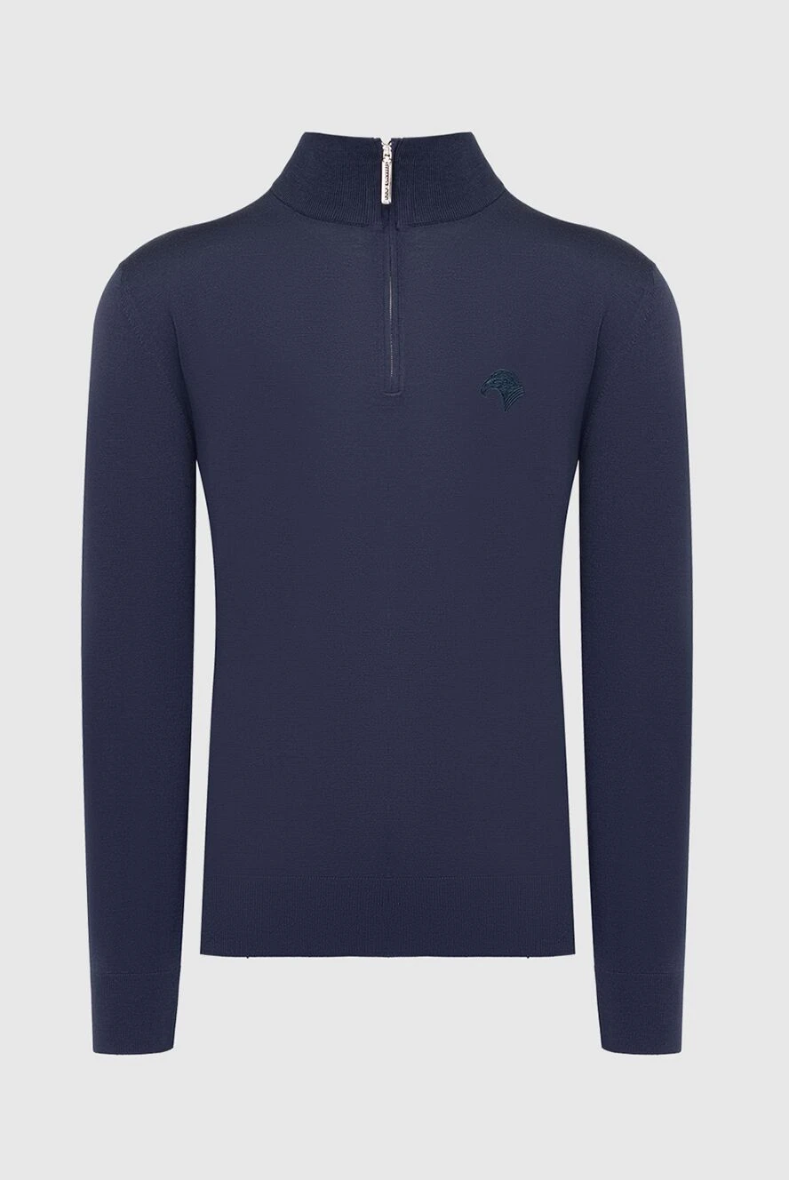 Stefano Ricci Троєр з вовни сірий чоловічий - 100% вовна. Блискавка. Країна виробник: Італія. Догляд: спеціалізоване чищення - фото 1