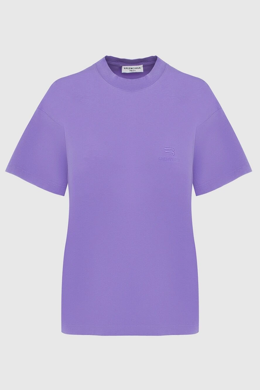 Balenciaga t shirt womens purple online