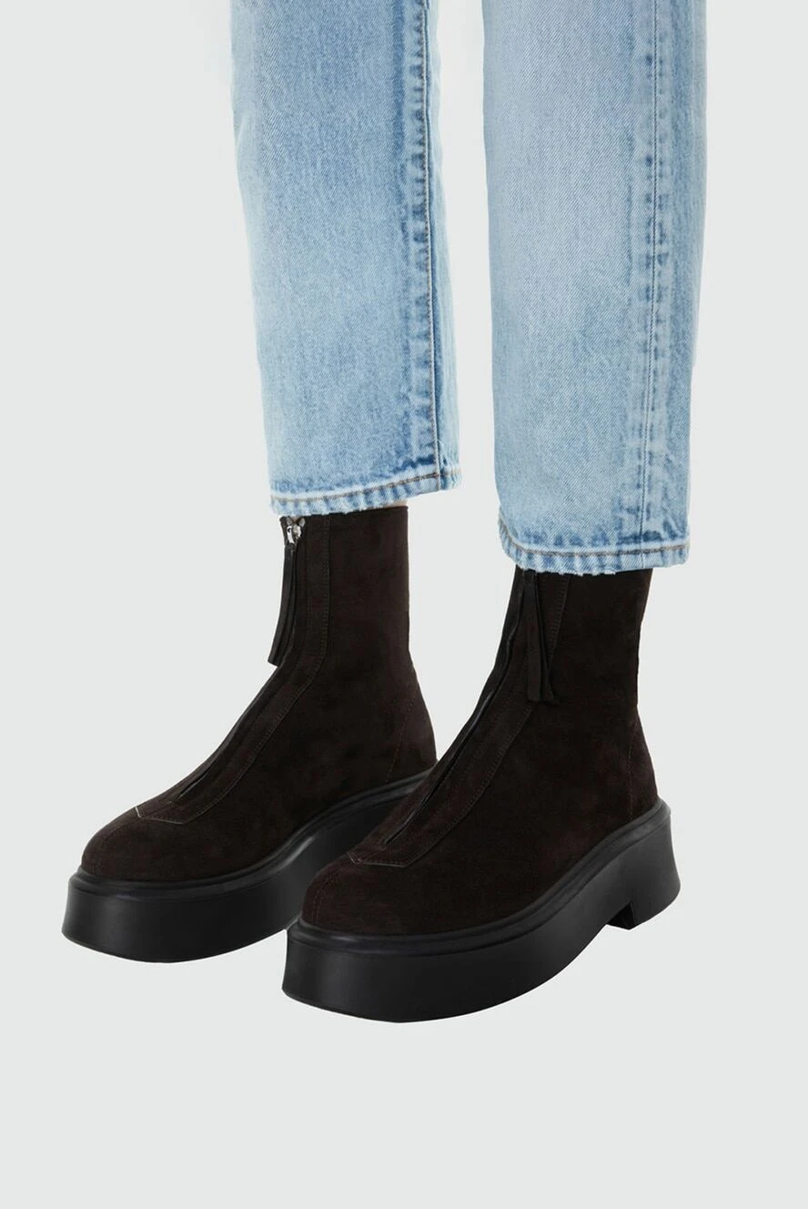 The row best sale suede boots