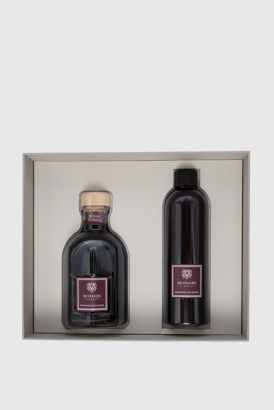 Dr. Vranjes Аромат для дому Rosso Nobile - аромадифузор, запасний наповнювач. Об'єм: 500 мл + 500 мл. Країна виробник: Италия. Догляд: спеціалізоване чищення - фото 1