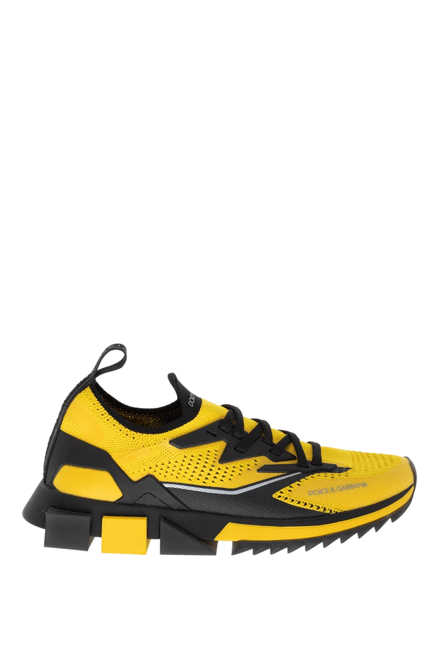 Yellow store sneakers mens