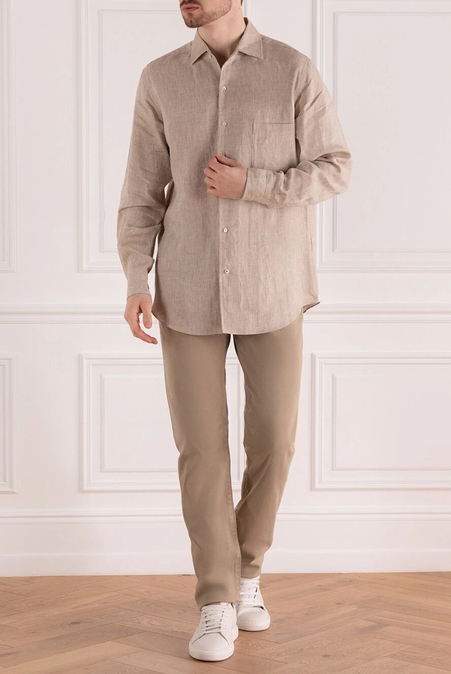 0118 Loro Piana リネンシャツ 42サイズ 0118 Loro Piana リネンシャツ 42サイズ - メルカリ