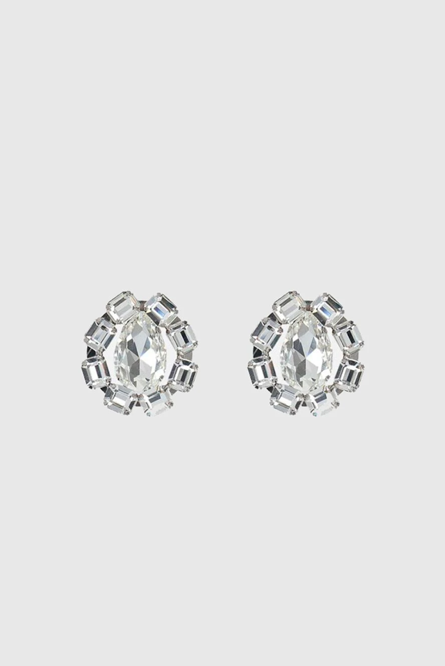 Alessandra Rich gray earrings for women 168934 Women earrings