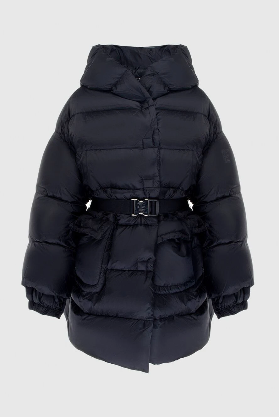 Ermanno Scervino women s black polyamide down jacket 170385 Women down coats Domino Online Store Ukraine