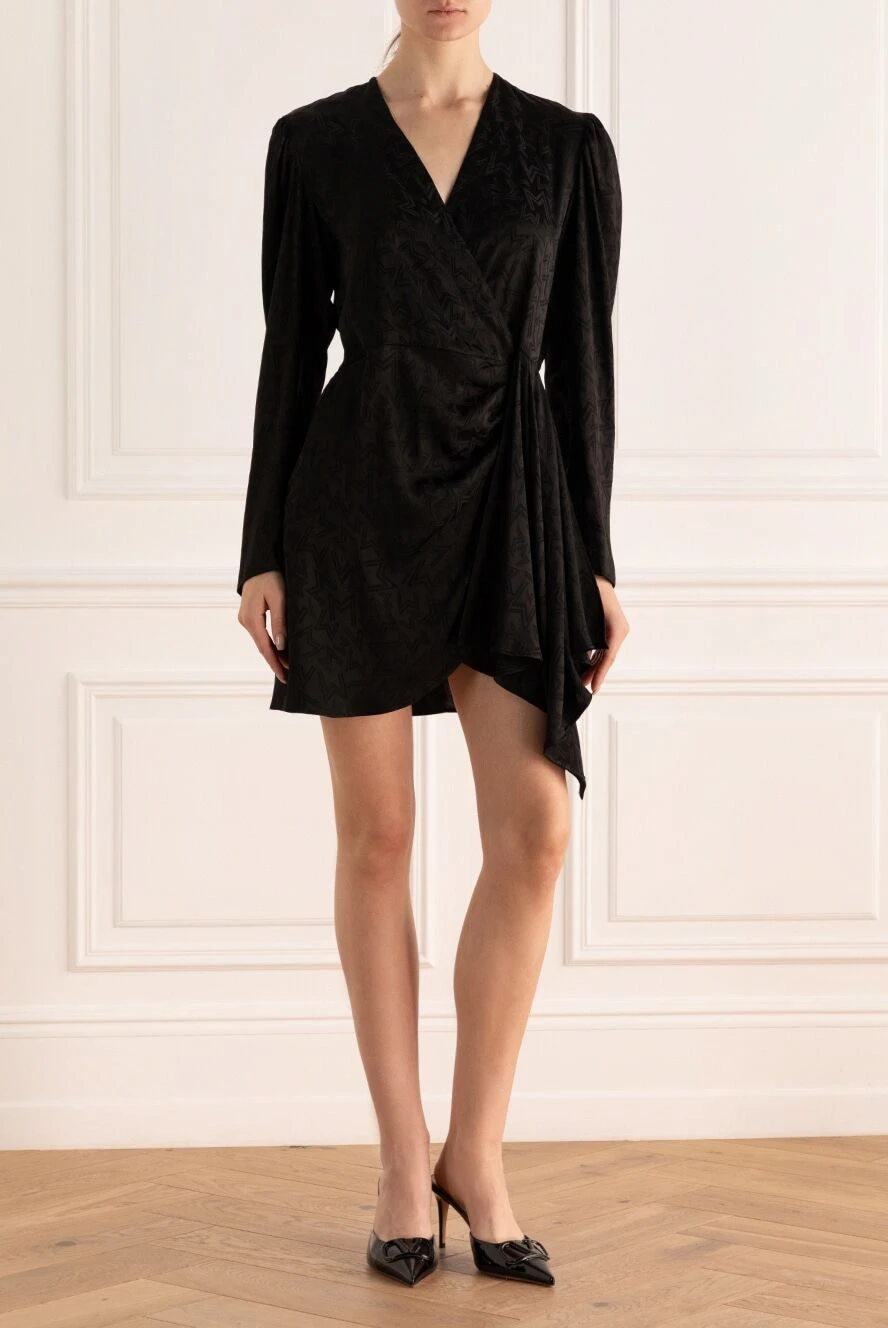 Msgm black dress best sale