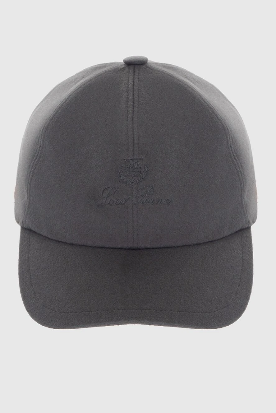 Cashmere baseball cap in grey - Loro Piana