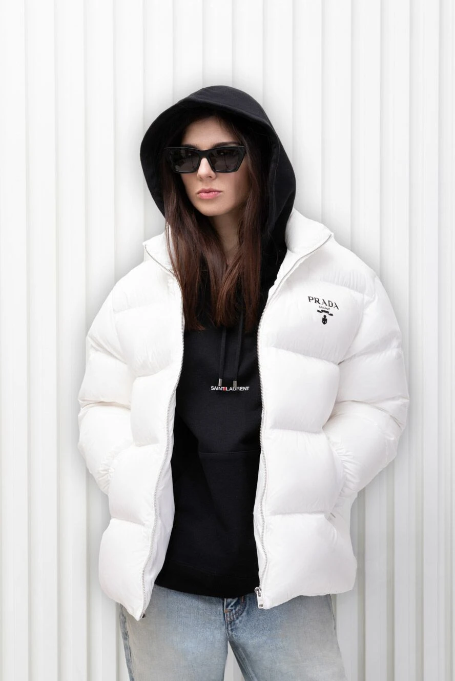 PRADA archive 2011 コットン ウエスタン ジャケット 36白 未使用 PRADA コットン ジャケット Sサイズ ホワイト - メルカリ