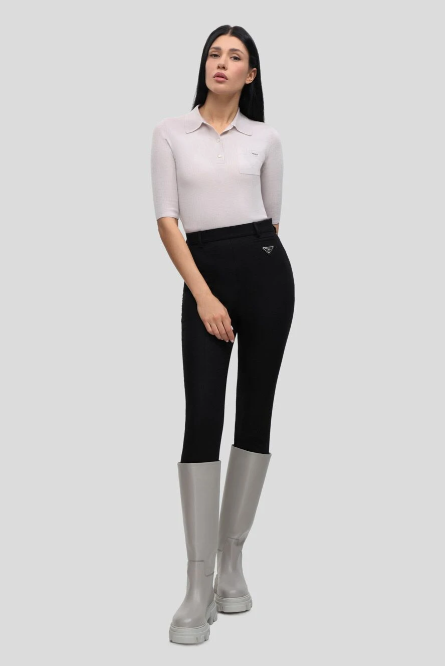Prada black leggings for women 171617 — Women leggings