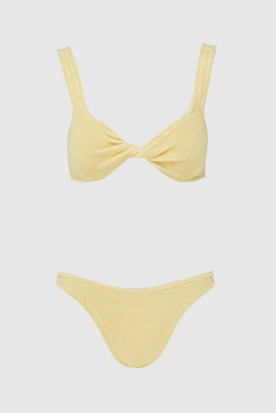 Yellow swimsuit store two piece