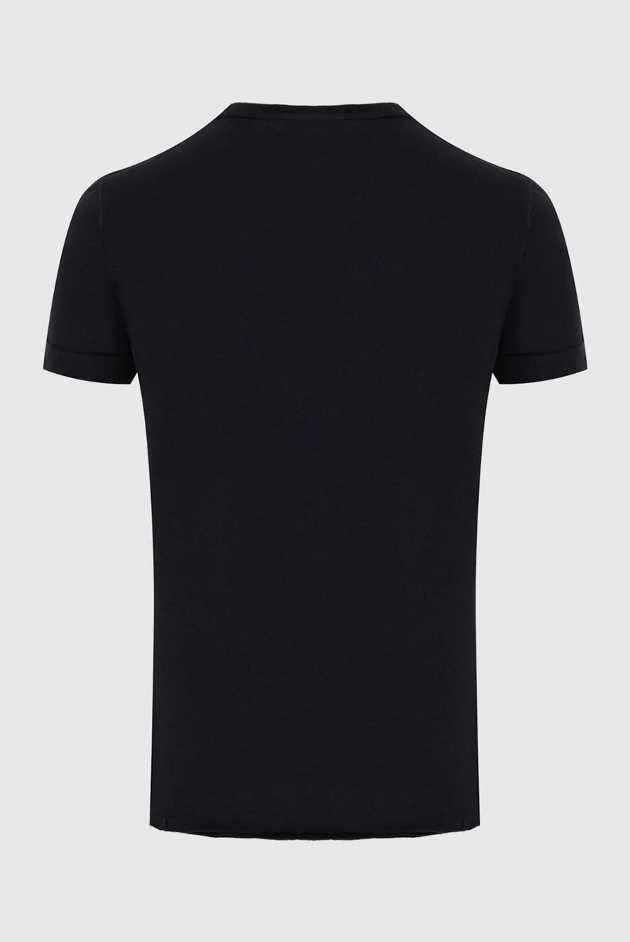 Saint Laurent black cotton t-shirt for men 173146 — Men t