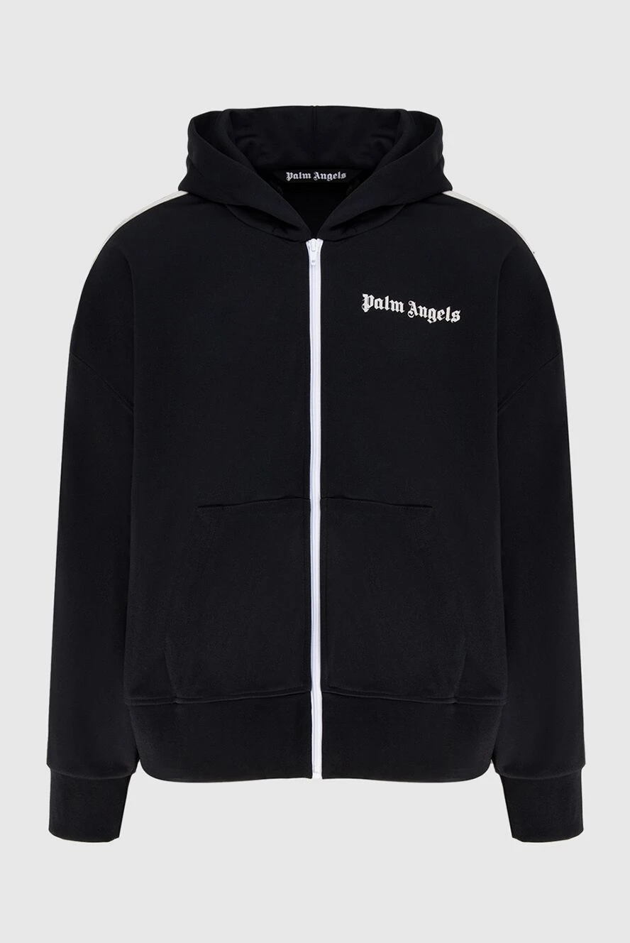 Mens black palm angels hoodie sale