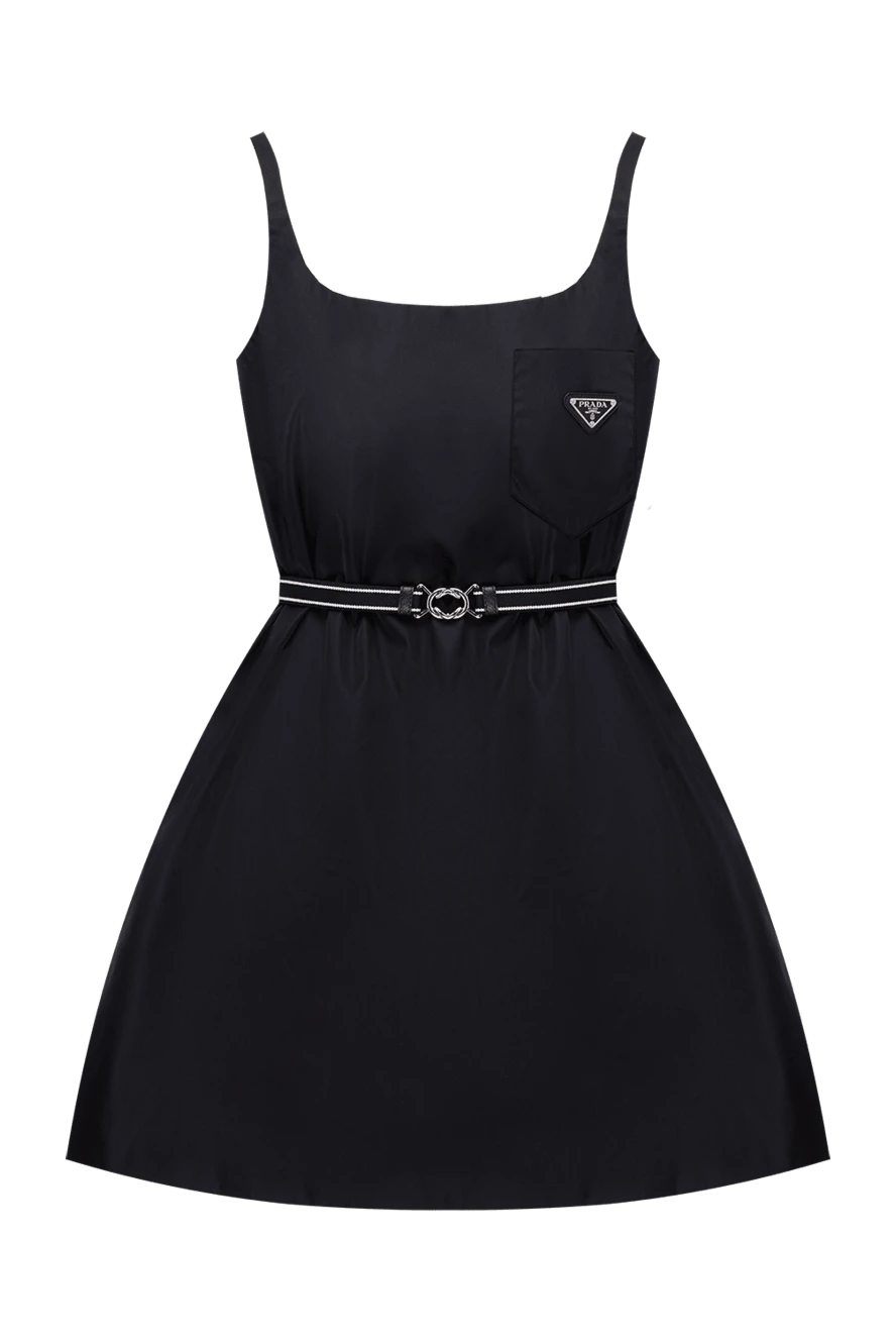 Prada black nylon dress for women 174251 Women dresses Domino