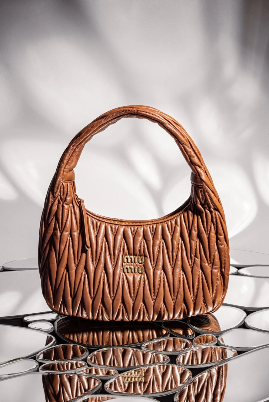Miu Miu brown leather bag for women 175172 — Women bags | Domino