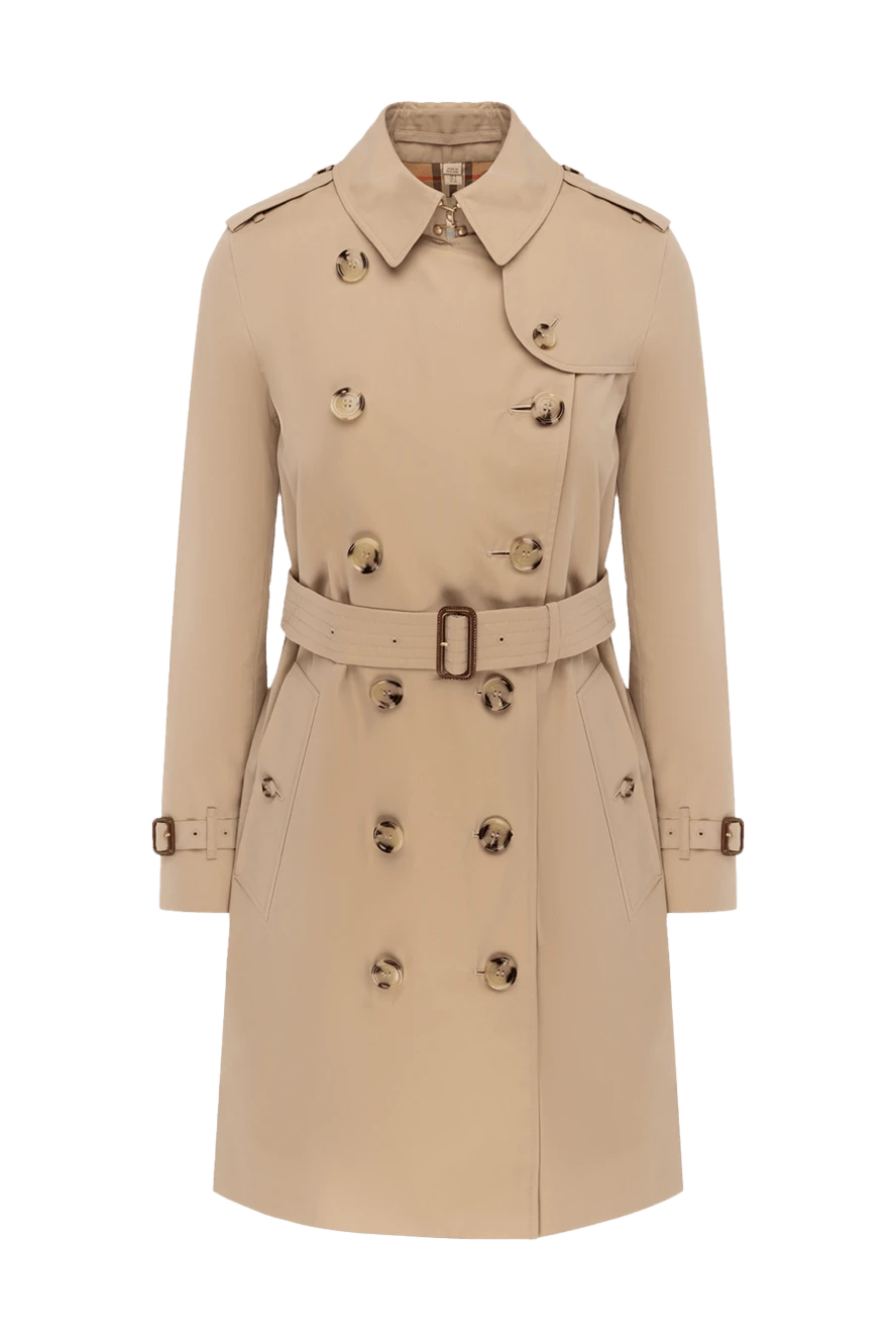 Burberry beige cotton coat for women 175237 Women coats Domino Online Store Ukraine