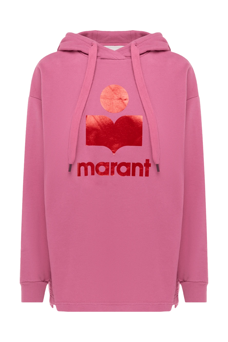 Isabel Marant hoodie made of cotton and polyester pink for women 175313 Women hoodie Domino Online Store Ukraine