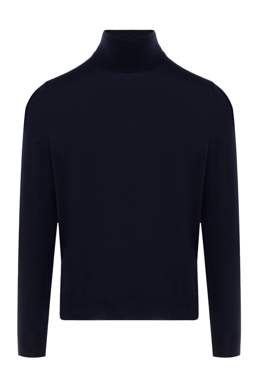 Brunello Cucinelli Cashmere and wool golf for men black - 10% cashmere, 90% wool. Country of manufacture: Italy. Care: specialized cleaning - photo 1