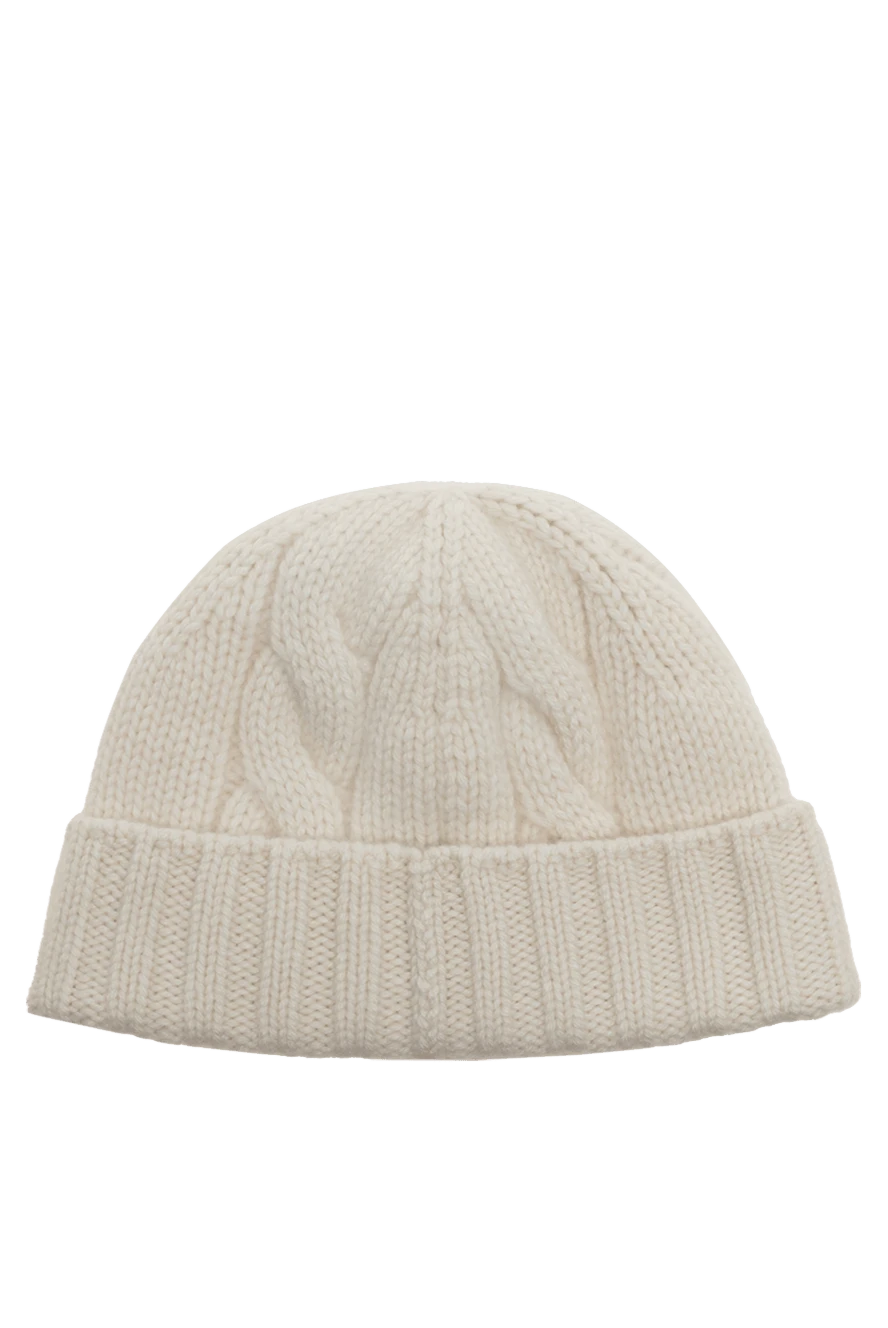 Loro Piana white cashmere hat for women 176142 — Women a cap