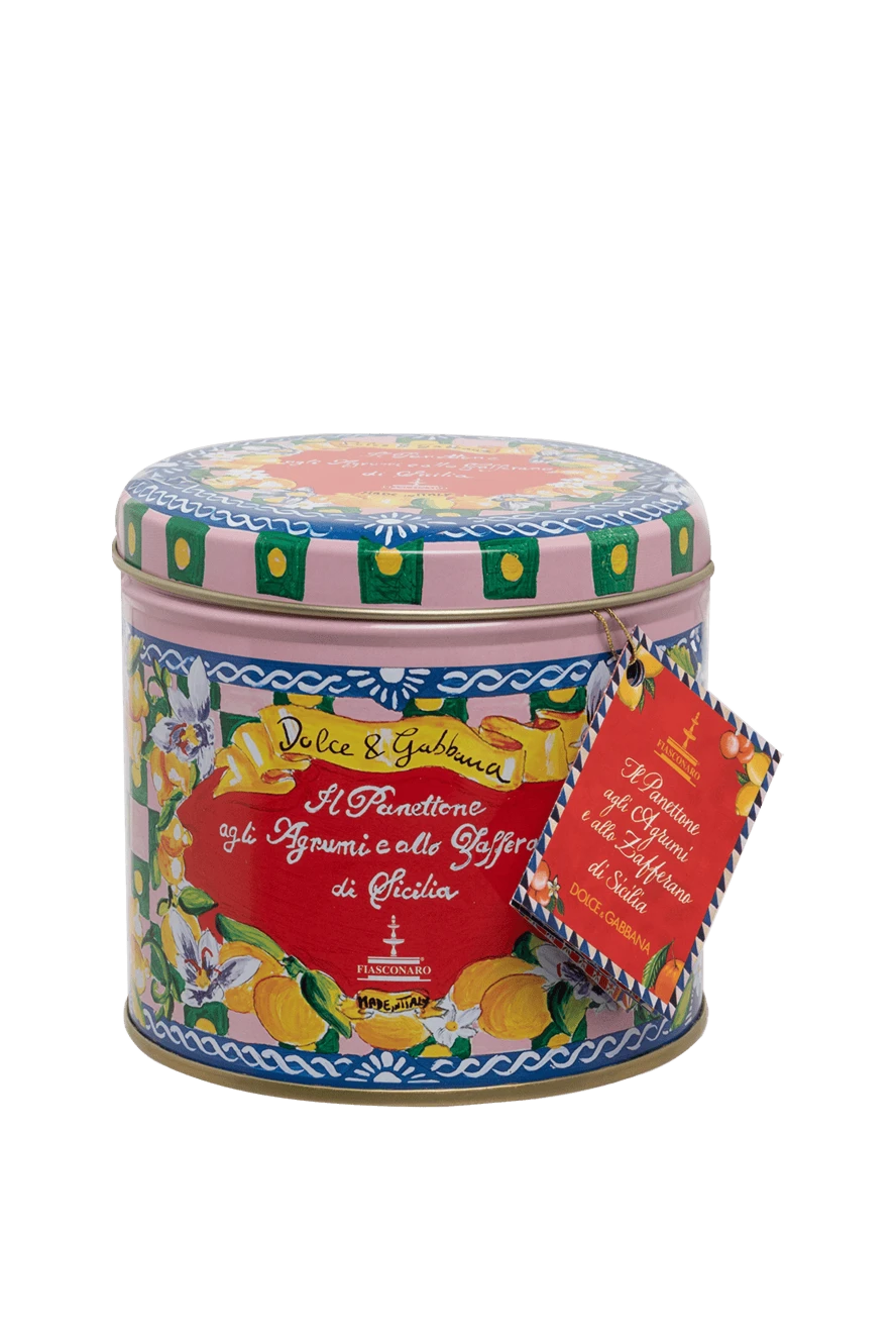 Dolce & Gabbana Panettone cupcake in gift wrapping - Weight: 100g.. Aroma: citrus. Country of manufacture: Italy. Care: specialized cleaning - photo 1